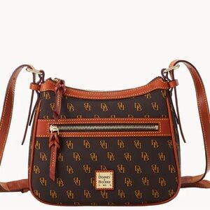 Dooney & Bourke Monogram Brown Crossbody Bag